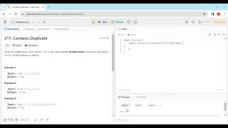 YouTube video '217. Contains Duplicate | Leetcode | Arrays |  Fundamentals'