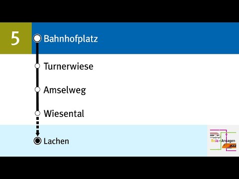 ChurBus Ansagen | 5 Chur Bahnhofplatz - Lachen | 2023 | BoJa Ansagen