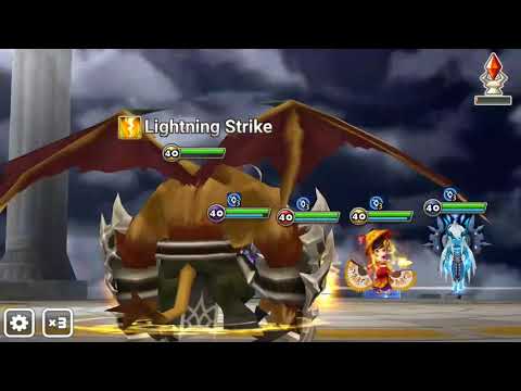 Summoners War Areana using Akhamamir team.