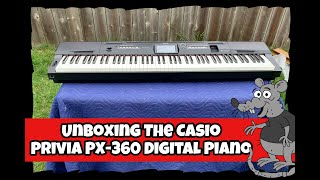 Video thumbnail for Unboxing The Casio Privia PX-360 Digital Piano by TheRigRat