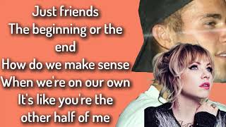 Carly Rae Jepsen - Beautiful (Lyrics) ft. Justin Bieber,HD