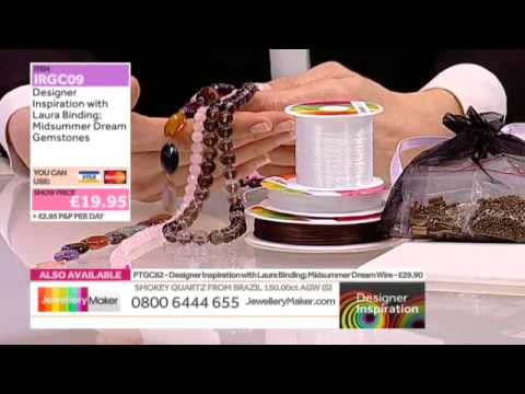 JewelleryMaker DI 13/02/14 - How to Make Wirework with Jewel Enamel Jewellery