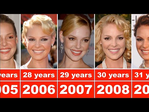 Katherine Heigl from 1995 to 2023