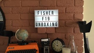 Fisher F19 Unboxing