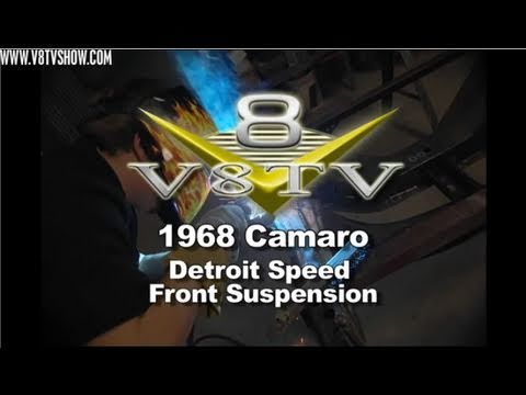 1968 Camaro Detroit Speed Front Suspension Install Video V8TV