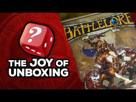 The Joy of Unboxing: BattleLore 2nd Edition