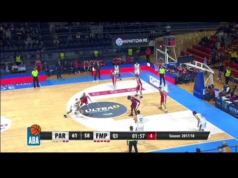 ABA Liga 2017/18 highlights, Round 3: Partizan NIS - FMP (7.10.2017)