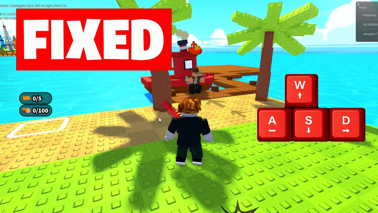 How To Fix Roblox WASD Not Working🎮🔥
