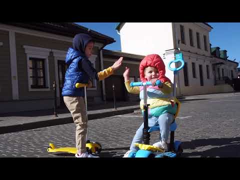 Миниатюра изображения товара Самокат детский Sundays SA-100-2 (желтый)