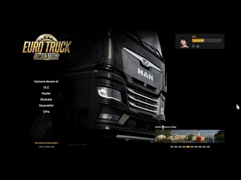 Euro Truck Simulator 2 - %100 Map EXPLORING- v1.54.1.0s
