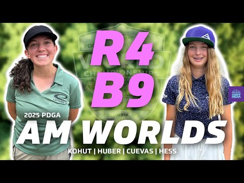 2025 PDGA Amateur World Championships | R4B9 | Kohut, Huber, Cuevas, Hess | FA1