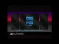 CBS FOX Video Logo Special Widescreen Edition Dolby Surround
