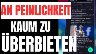 SO PEINLICH, dass man es nicht unkommentiert LASSEN KANN! W SOCIAL!