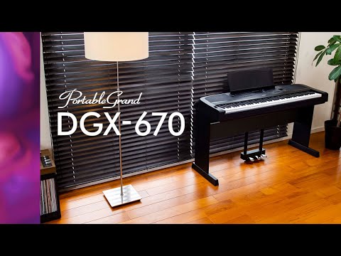 Yamaha Digital Piano DGX-670 Overview (Full Version)