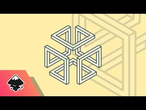 Inkscape Tutorial Abstract Cube Logo