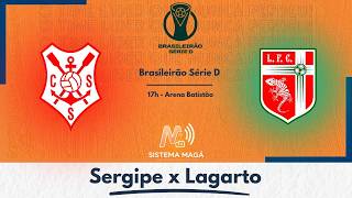 Sergipe x Lagarto - serie D - 2026  #aovivo