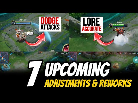 7 UPCOMING HERO REWORKS & ADJUSTMENTS  | HONOR OF KINGS GLOBAL