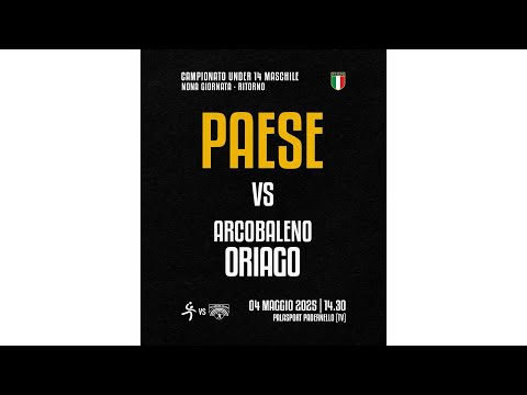 Pallamano U14 Paese - Arcobaleno Oriago - 04/05/2025