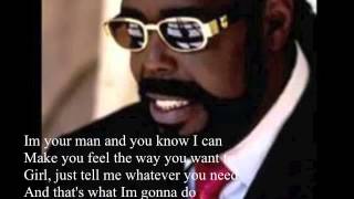 barry white - I&#39;m qualified to satisfy you lyrics
