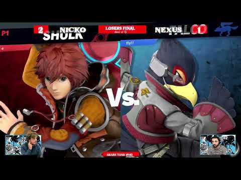 Shark Tank #143 Losers Final - Nicko (Shulk) Vs. OA FC | Nexus (Falco) - SSBU Tournament