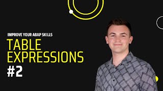 Download the video "Improve Your ABAP Skills #2 | Table Expressions"
