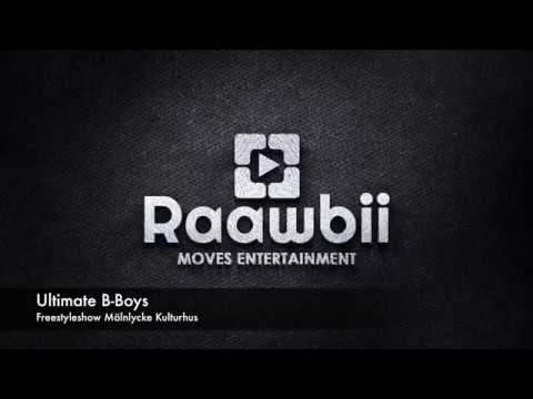 Raawbii & Ultimate B-Boys Freestyleshow Mölnlycke 2018