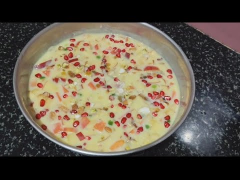 Fruits Custard