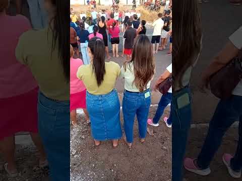 manifestação em jacobina do Piauí por causa da falta de água