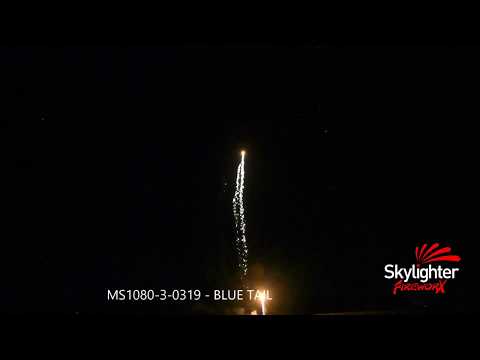 MS1080-4-0319 - 20mm, 25sh Rainbow Comet Assortment (5x1) Yellow Tail Comet (25sec)