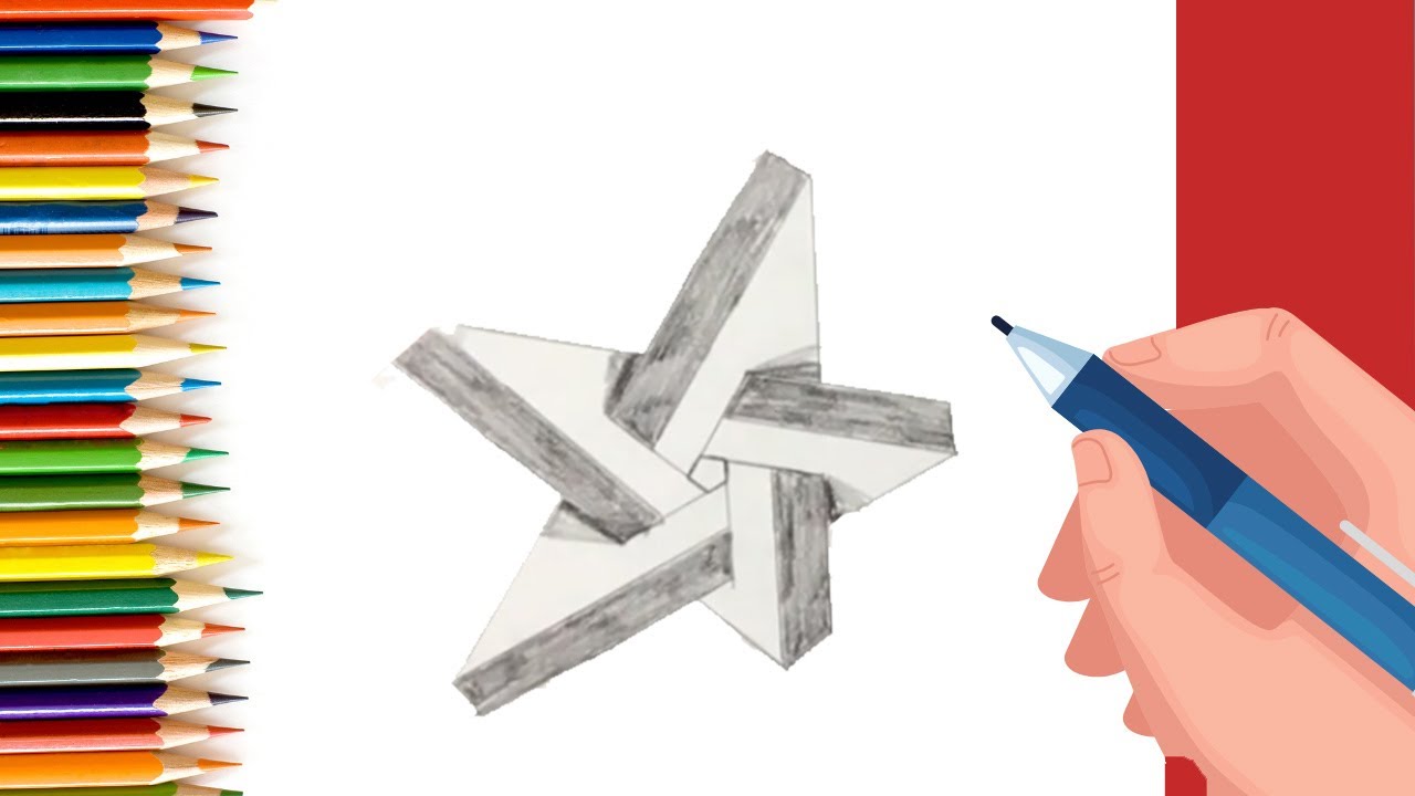 Trick Art with Paper Pencils - Illusion for Kids | Drawing 3D Cube, Staircase and more fun drawing