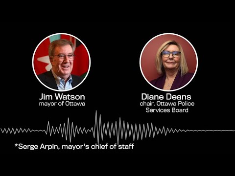 Secret recording Diane Deans and Jim Watson on hiring a new police chief during convoy