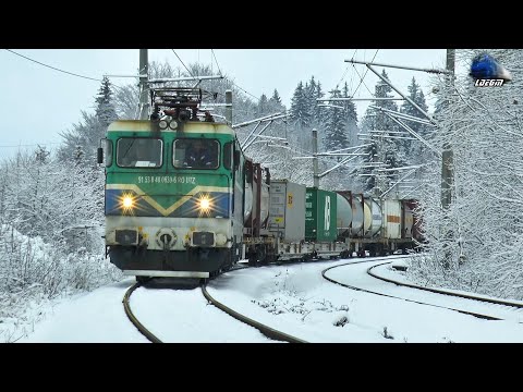 🚊☃🗻 Trenurile Zăpezii in Gara Predeal 🚊❄🚊 Snow Trains in Predeal Station - 08 December 2021