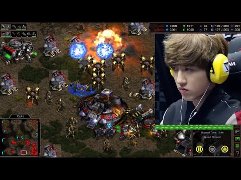 Starcraft BISU vs SMILE PvT SC Remastered Broodwar Tournament