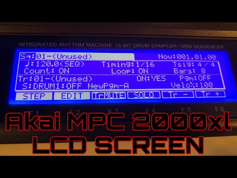 MPC 2000xl new LCD screen