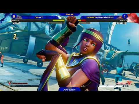 CEO 2019 - GO1 (Menat) vs Commander Jesse (Dhalsim) Street Fighter 5 Arcade Edition