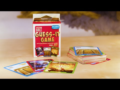 The Action Bible Guess-It Game | Graphic Novel Bible Comic Game
