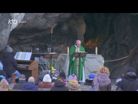 Messe de 10h à Lourdes du 22 janvier 2024