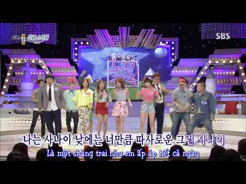 [Vietsub] [TSKIDS] (130519) Sunhwa & Secret sing Gangnam Style