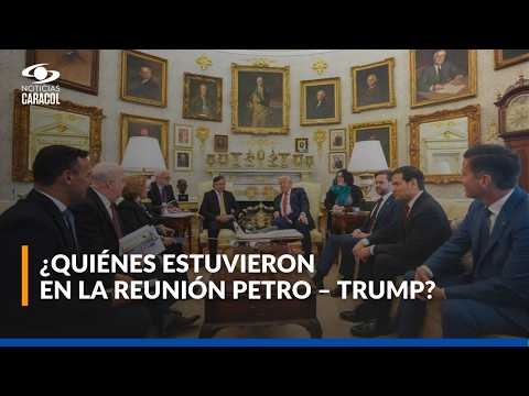 Los detalles que dejan ver las primeras fotos de Gustavo Petro y Donald Trump