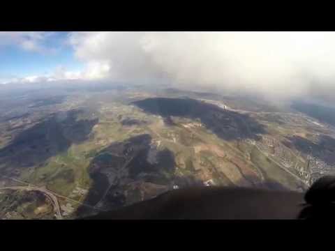 2 phantom fx61 chase, spin dives, inverted, low and high altitude