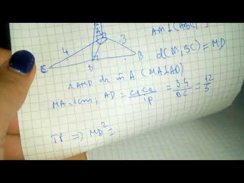 teorema celor 3 perpendiculare fie triunghiul ABC dreptunghic si MA perpendicular pe planul ABC