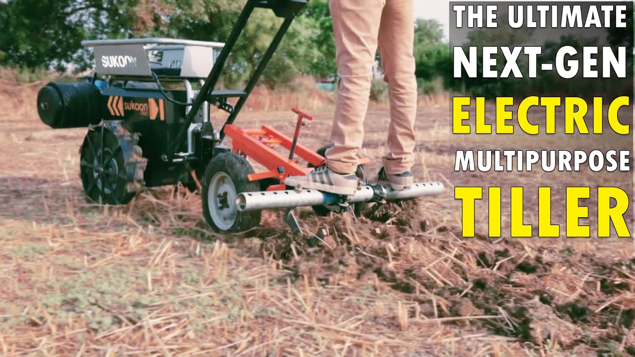 This is Ultimate Next-Gen ELECTRIC TILLER | Multipurpose Electric Power Tiller