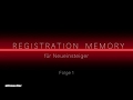 REGISTRATION MEMORY 1 PSR S970 USB Stick
