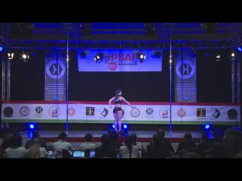 Emma Manzani (ITA), Junior B, 3rd Place, POSA-European Pole Sport Championship