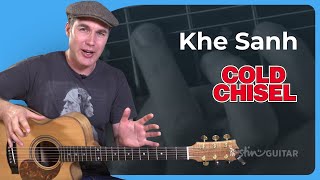 How to play Khe Sanh by Cold Chisel - Guitar Lesson Tutorial Aussie Classic Rock SB-501