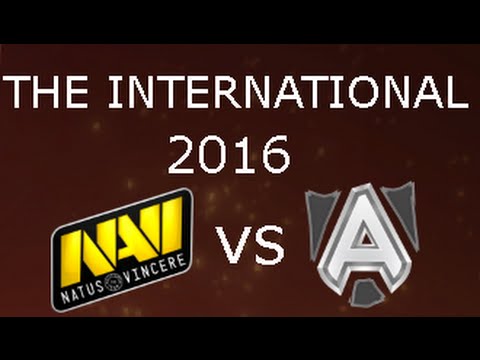 The International 2016 Alliance vs NaVi Group Stage Day 2 Game 2
