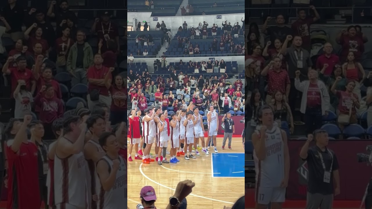 Hail Alma Mater: UP alma mater hymn, UP Naming Mahal, after beating Adamson