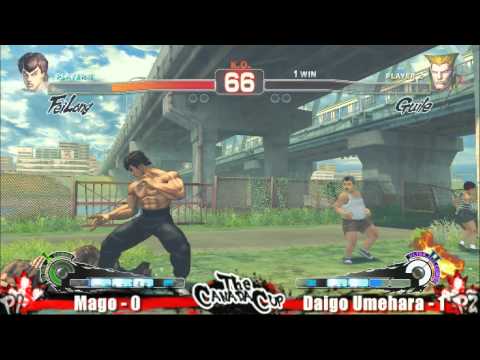 Mago vs Daigo Umehara WINNERS FINALS Canada Cup 2010 SSF4 Singles