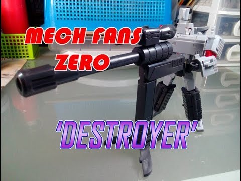 Детская игрушка робот-трансформер (трансформируеться в пистолет) Megatron Destroyer G1 15.5 см Transformers - фото 1 - id-p1709495859