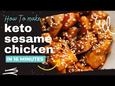 Keto Sesame Chicken Recipe